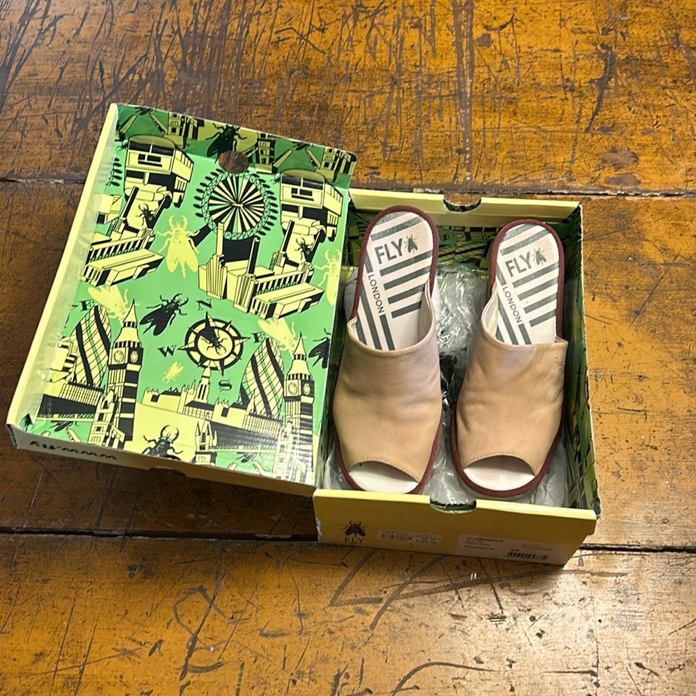 Jamb864fly Mules in Cupido/Nude Pink size 39